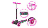 Evo pink kids 3 wheel scooter, imported from the UK