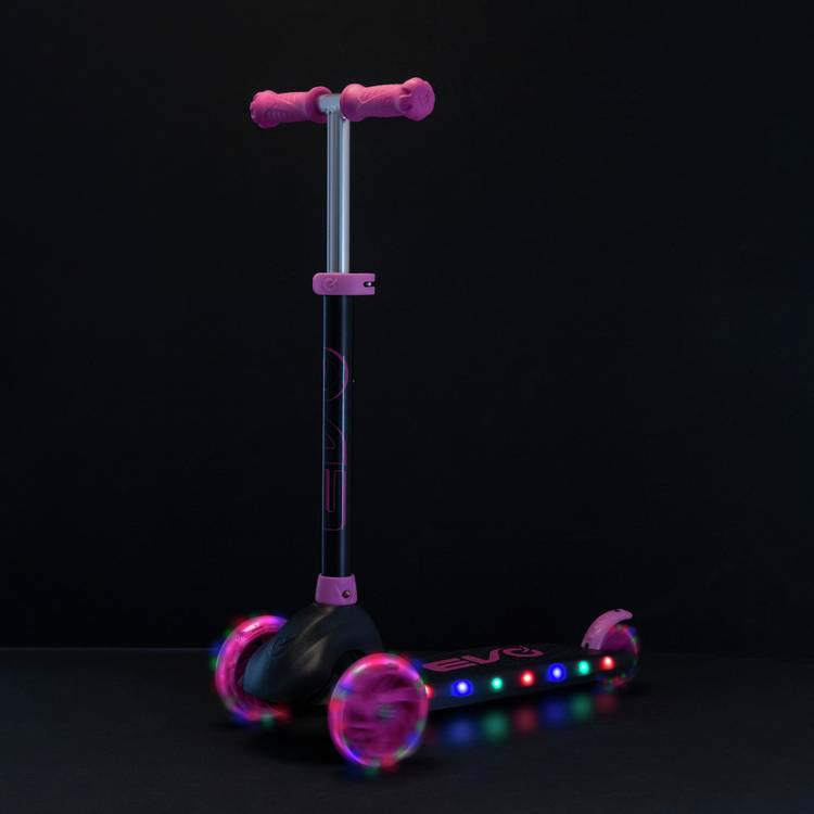 Evo pink kids 3 wheel scooter, imported from the UK