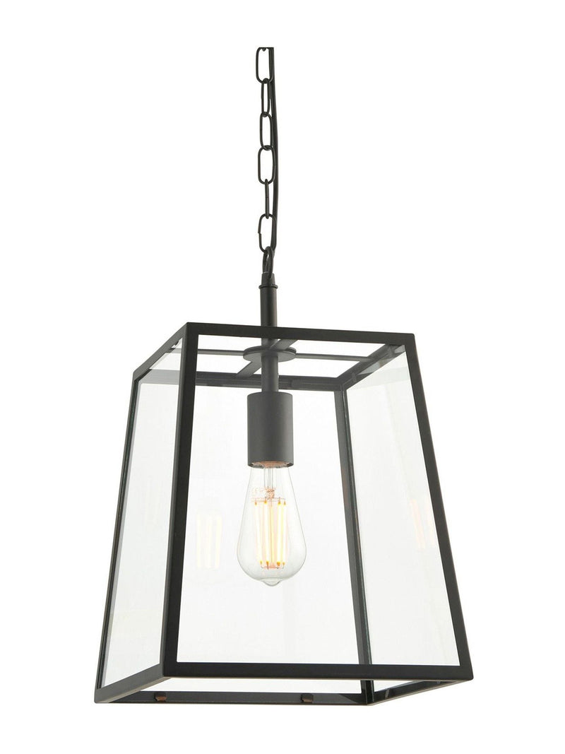 Gallery Home black hemp pendant ceiling light - British product