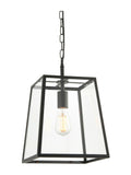 Gallery Home black hemp pendant ceiling light - British product