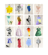 Harrods Cole & Son Couture Carousel Wallpaper Bright Multi Pearl 70cm x 10m- Buy online at McGrocer
