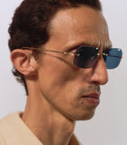 Matsuda M5004 square-frame sunglasses (British brand)