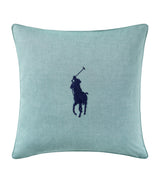 Harrods Ralph Lauren Oxford Polo Pony Cushion Cover 50cm x 50cm- Buy online at McGrocer
