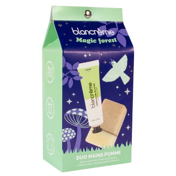 Blancreme apple hand cream and soap duo - British product