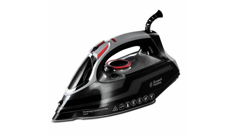 Russell Hobbs Powersteam Ultra Vertical Steam Iron 1.59kg, imported from the UK