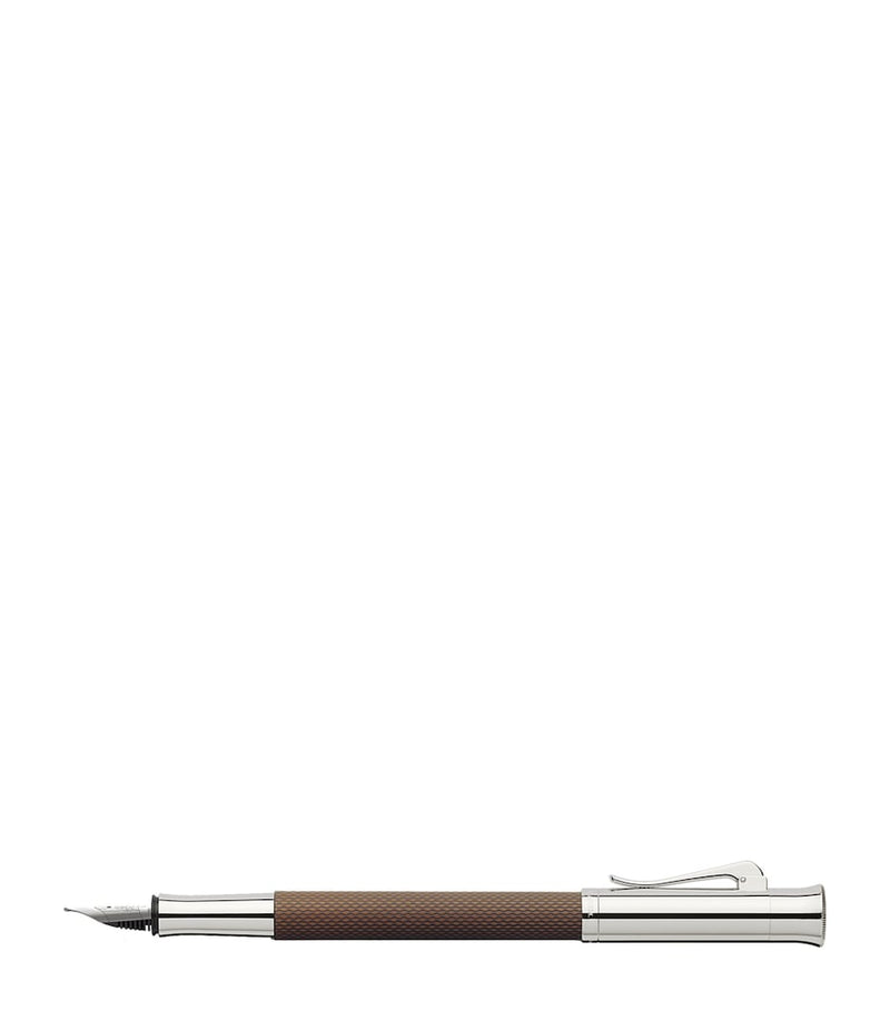 Graf von Faber-Castell Guilloche Cognac fountain pen, UK version