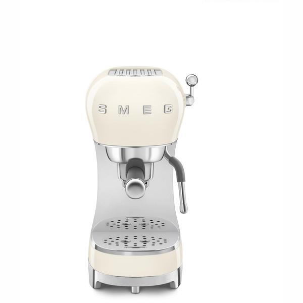 Smeg espresso coffee machine ECF02 cream, UK version