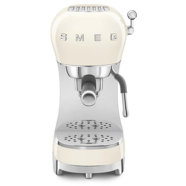 Smeg espresso coffee machine ECF02 cream, UK version