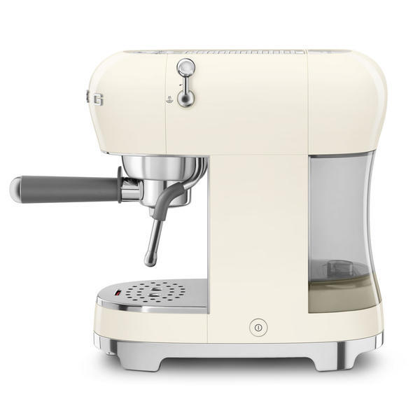 Smeg espresso coffee machine ECF02 cream, UK version