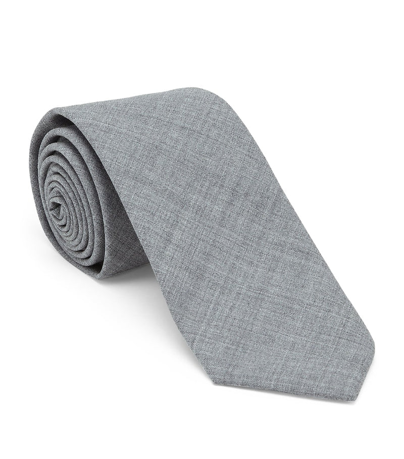 Brunello Cucinelli virgin wool tie (British brand)