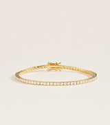 Harrods Nialaya Jewelry Mini Gold-Plated Tennis Bracelet- Buy online at McGrocer
