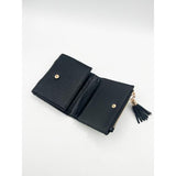 SVNX bee embellishment purse black, imported from the UK
