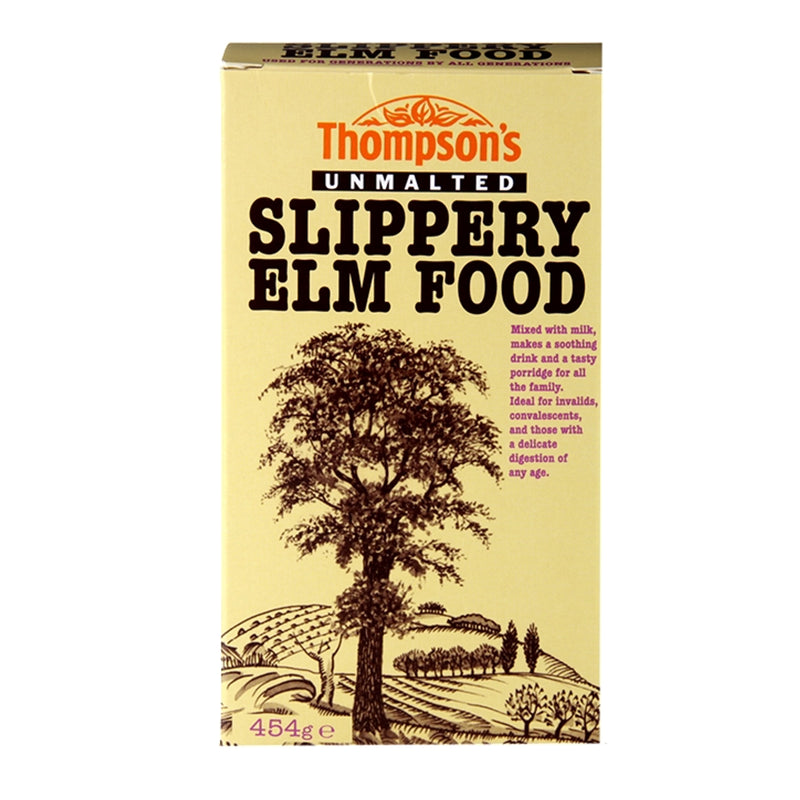 Thompsons Unmalted Slippery Elm Food 454g (British brand)