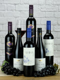 Le Bon Vin Merlot red wine selection set of 6 750ml bottles, UK version