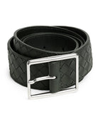 Bottega Veneta Intrecciato leather belt 3.5cm, UK version