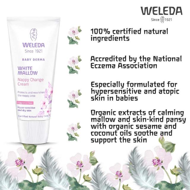 Weleda Baby White Mallow Nappy Cream 50ml GOODS M&S