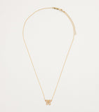 Suzanne Kalan princess mini butterfly diamond necklace, imported from the UK