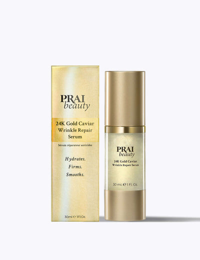 M&S PRAI 24K Gold Wrinkle Repair Face Serum 30ml- Buy online at McGrocer