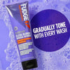 Fudge purple shampoo blonde damage rewind 250ml - British product