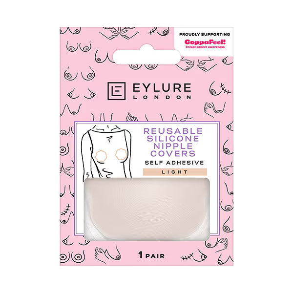 Eylure Petal Reusable Silicone Nipple Covers Single Pair - British product