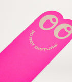 Two-Sided Graphic Print Bookmark with Eyes Logo
