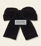 Balenciaga velvet hair bow oversized BB emblem, imported from the UK