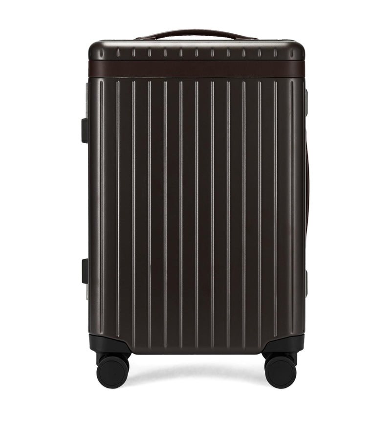 Carl Friedrik carry-on suitcase 56cm hard-shell design (British brand)