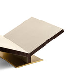 Assouline Walnut-Leather Ultimate Collector Bookstand - British product