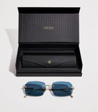 Matsuda M5004 square-frame sunglasses (British brand)