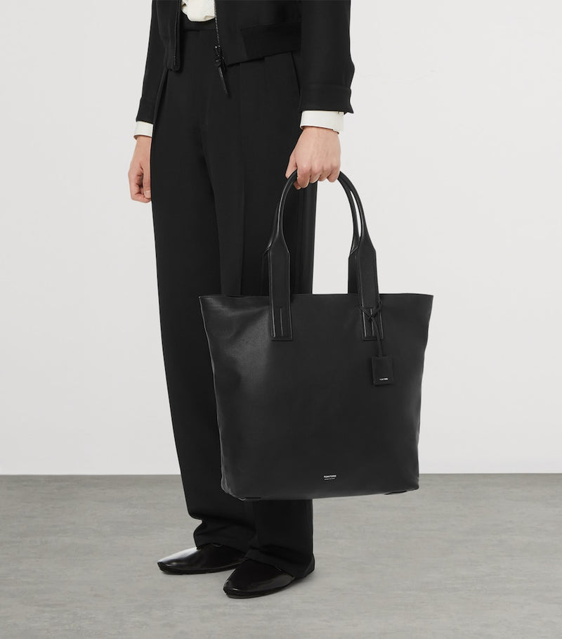TOM FORD leather tote bag calfskin Italian, imported from the UK