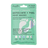 Superdrug Danielle Creations Exfoliate & Peel Foot Mask 1 Pair- Buy online at McGrocer