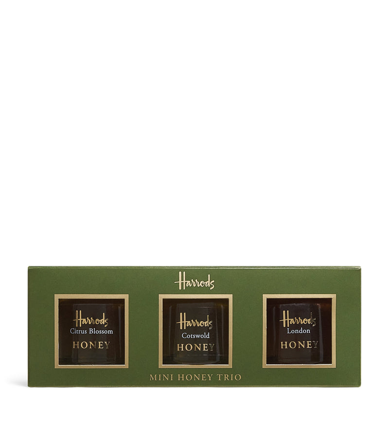 Harrods mini honey trio 3 x 50g, UK version