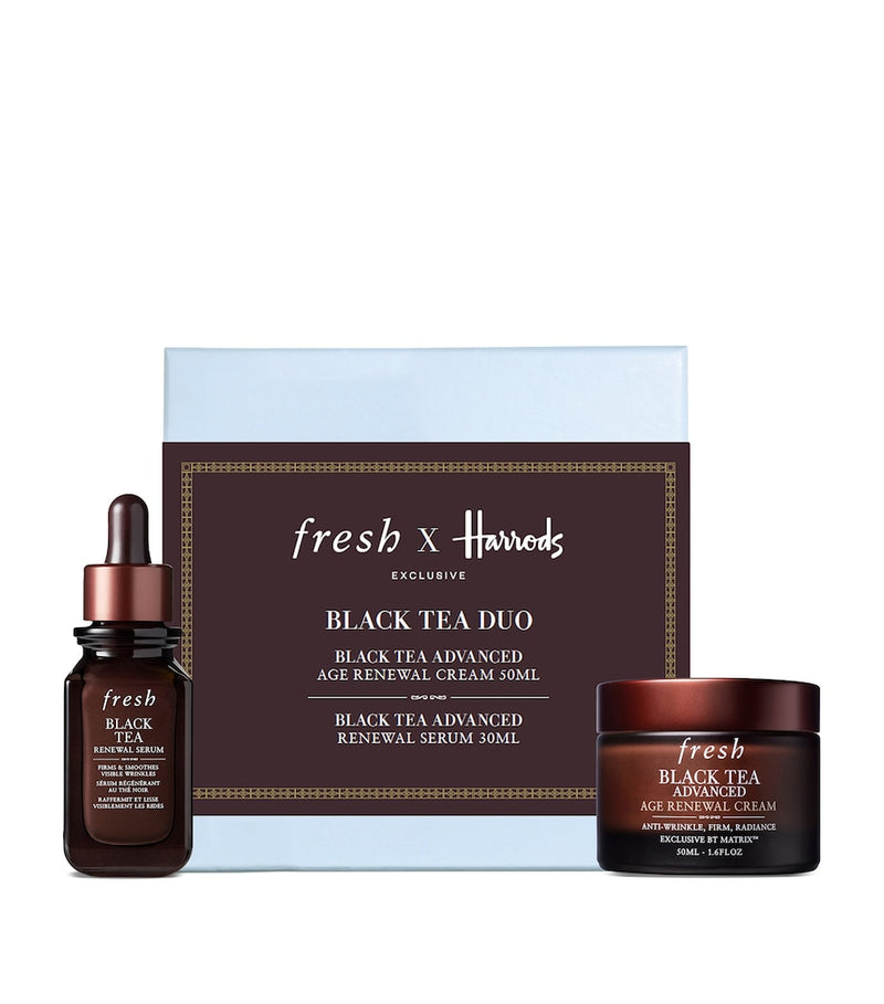 Fresh black tea duo skincare gift set - British product