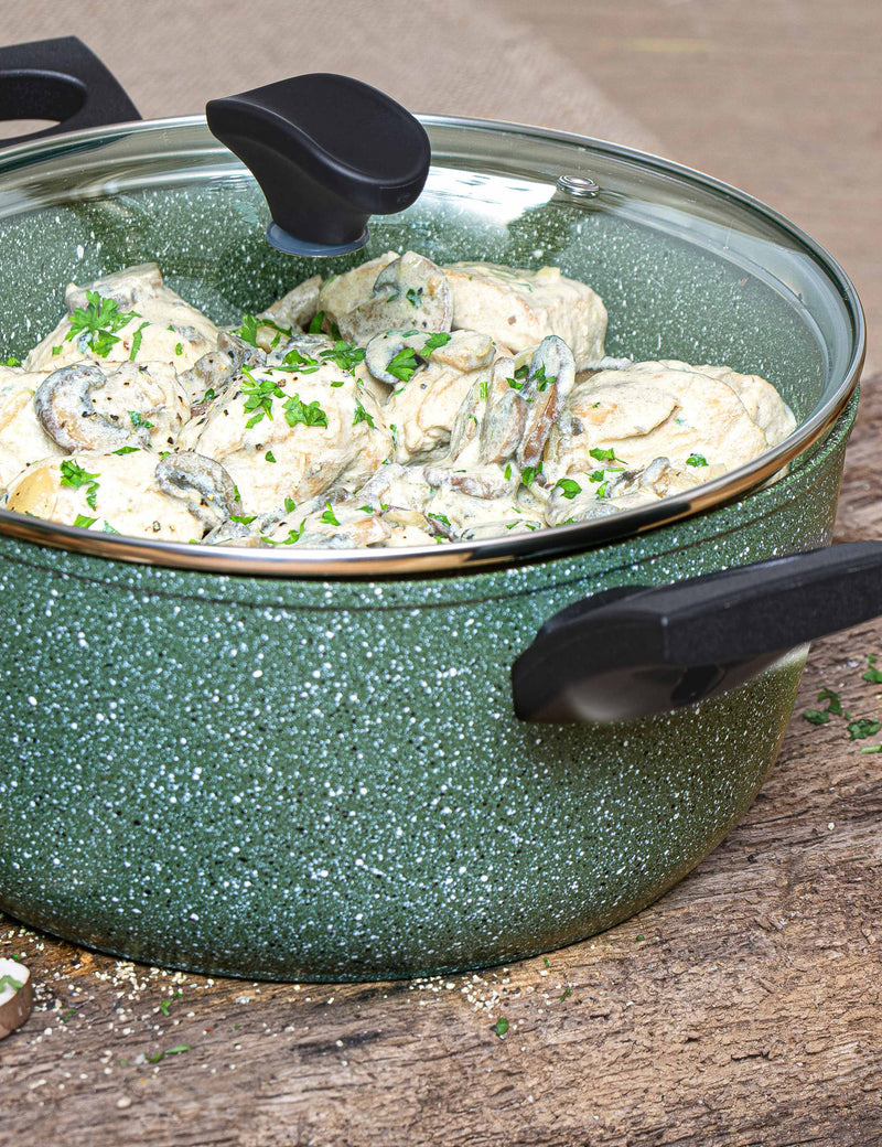 Prestige non stick induction stock pot 24cm, imported from the UK