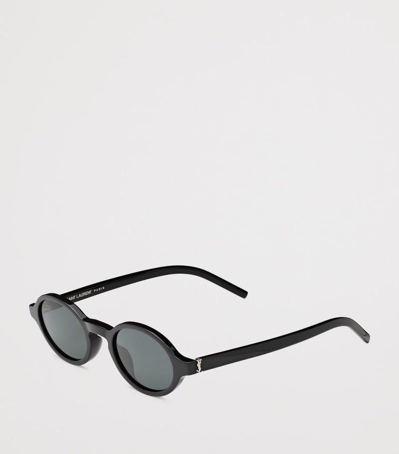 Saint Laurent oval acetate sunglasses SL M161, UK version