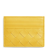 Harrods Bottega Veneta Leather Intrecciato Card Holder- Buy online at McGrocer