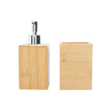Bullet bamboo bathroom accessory set 3pcs - British product