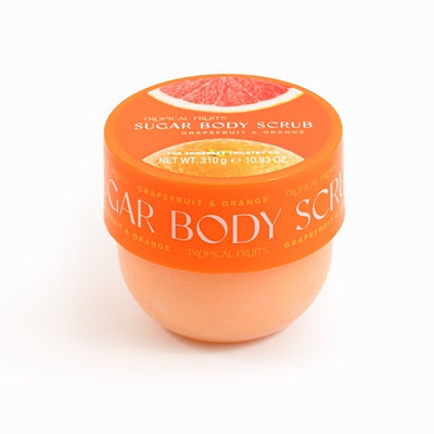 Superdrug Tropical Fruits Sugar Body Scrub Grapefruit Orange 310g- Buy online at McGrocer