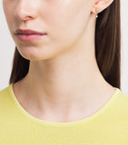 Sophie Bille Brahe yellow gold diamond single left earring - British product