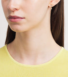 Sophie Bille Brahe yellow gold diamond single left earring - British product