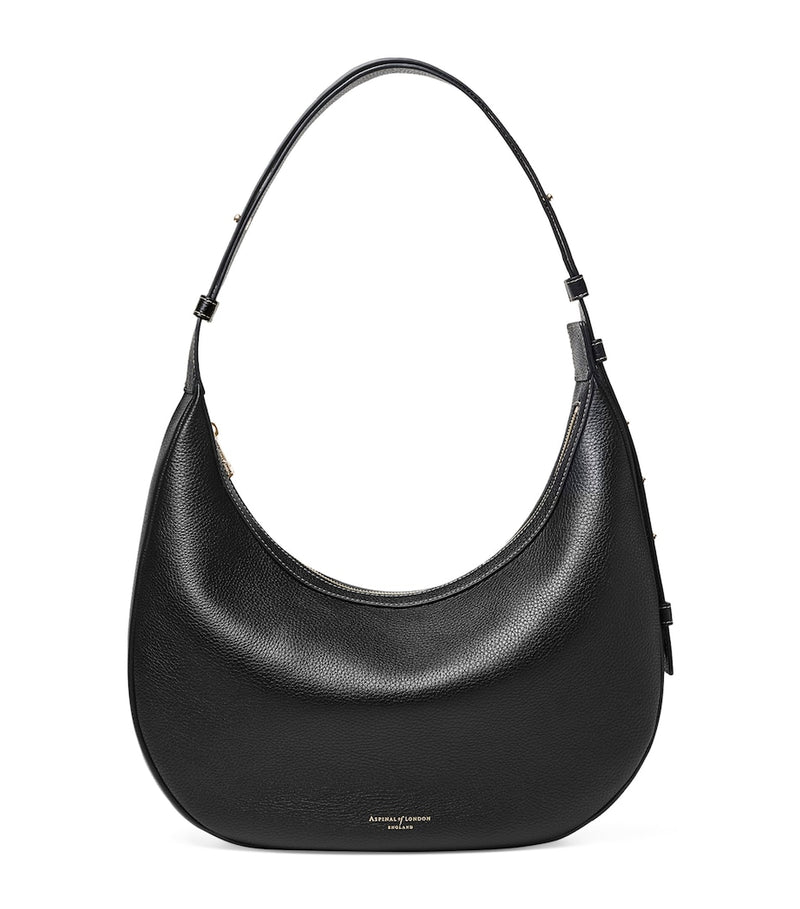 Aspinal of London Large Soho Crescent cross-body bag - British product
