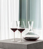 Villeroy & Boch set of 4 red wine glasses with stone-like stem, 490ml (British brand)