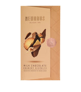 Harrods Neuhaus Crunchy Biscuits Milk Chocolate Bar 100g- Buy online at McGrocer