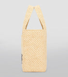 LOEWE Small Font Tote Bag raffia, imported from the UK