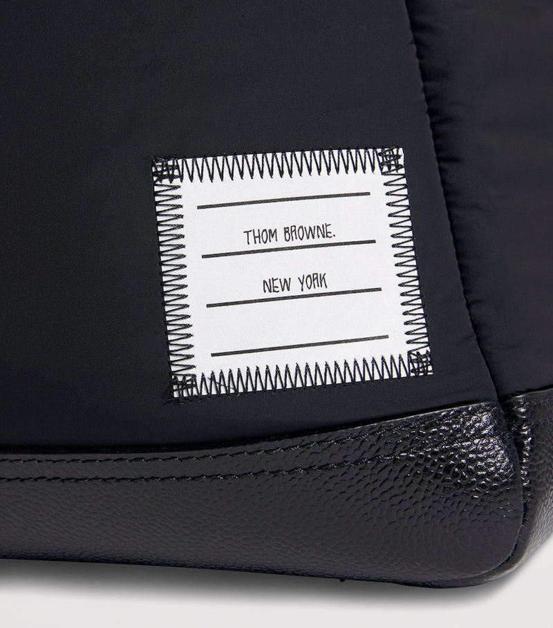 Thom Browne twill multi-pocket backpack, UK version