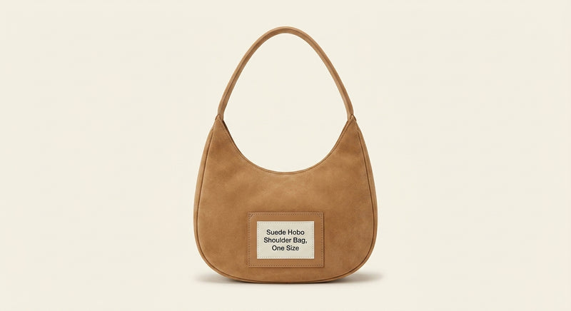 Mulberry large suede shoulder bag vintage oak - British product
