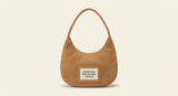 Mulberry large suede shoulder bag vintage oak - British product