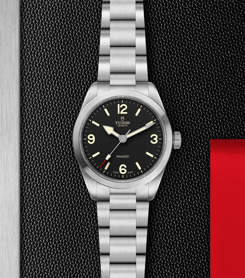 Tudor Ranger stainless steel watch 39mm (British brand)