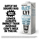 Oatly No Sugars Oat Drink 1L, imported from the UK
