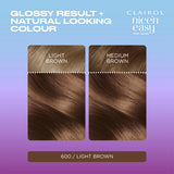 Clairol Nice'N Easy Tone+Gloss Light Brown hair dye - British product